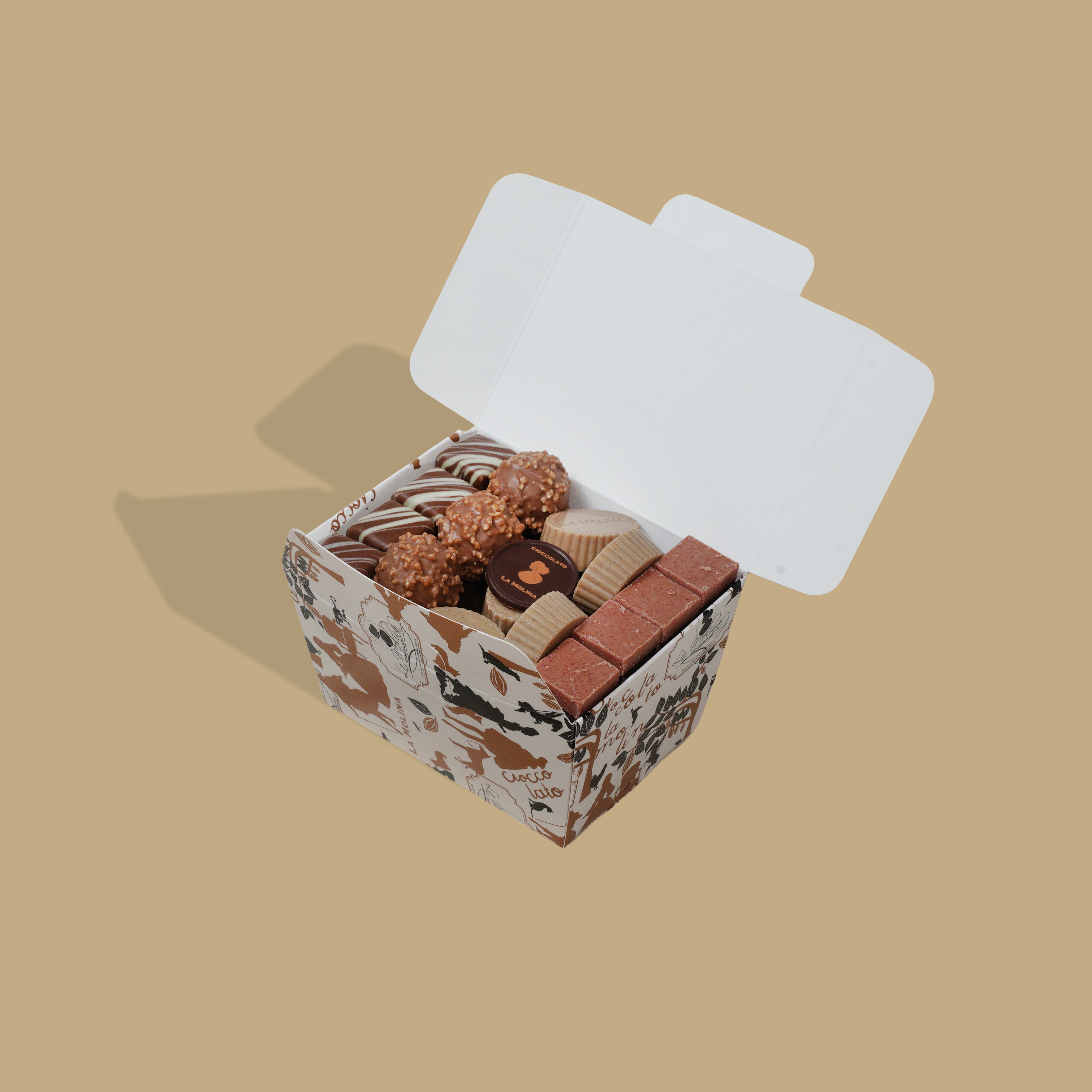 1/4 unwrapped box