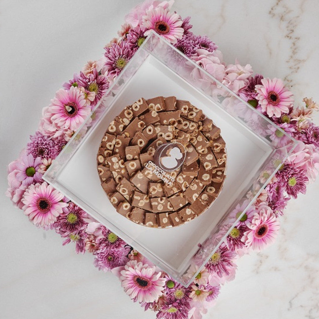FLOWER CAKE BOX