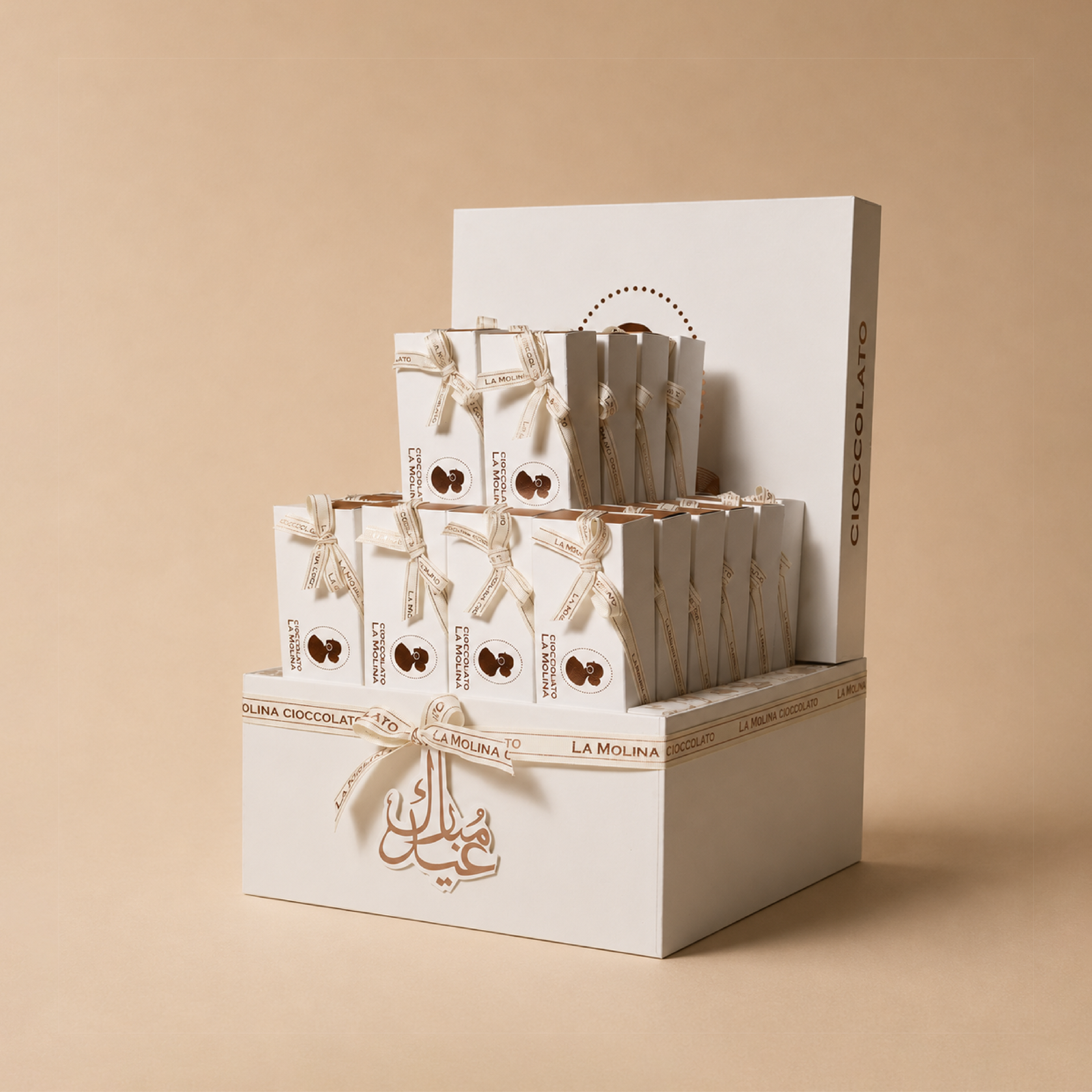 24 Pieces of 4 pieces chocolate in the Box