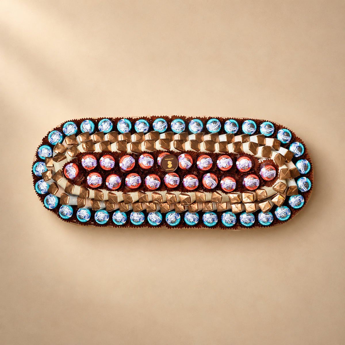 Oval with base Tray